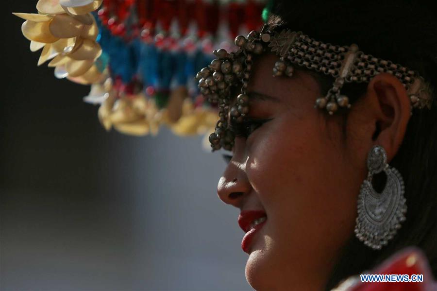 NEPAL-KATHMANDU-MAGHE SANKRANTI FESTIVAL-THARU COMMUNITY-CELEBRATIONS