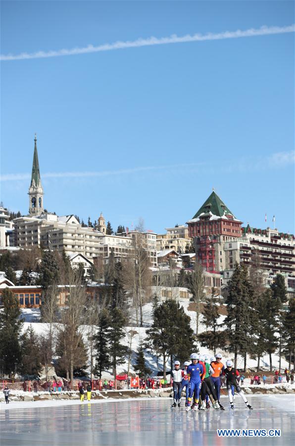 (SP)SWITZERLAND-ST. MORITZ-WINTER YOG-SPEED SKATING-MEN'S MASS START