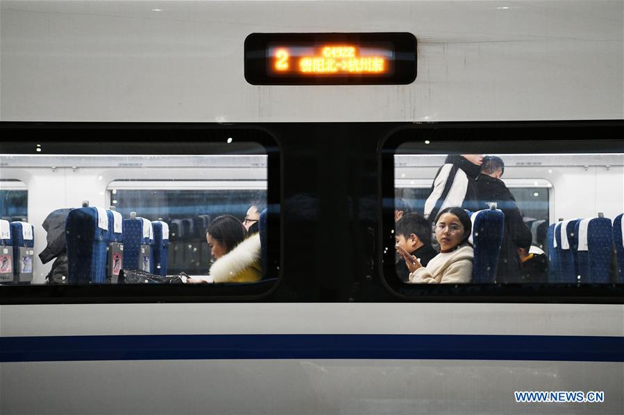 CHINA-GUIZHOU-GUIYANG-RED-EYE TRAIN (CN)