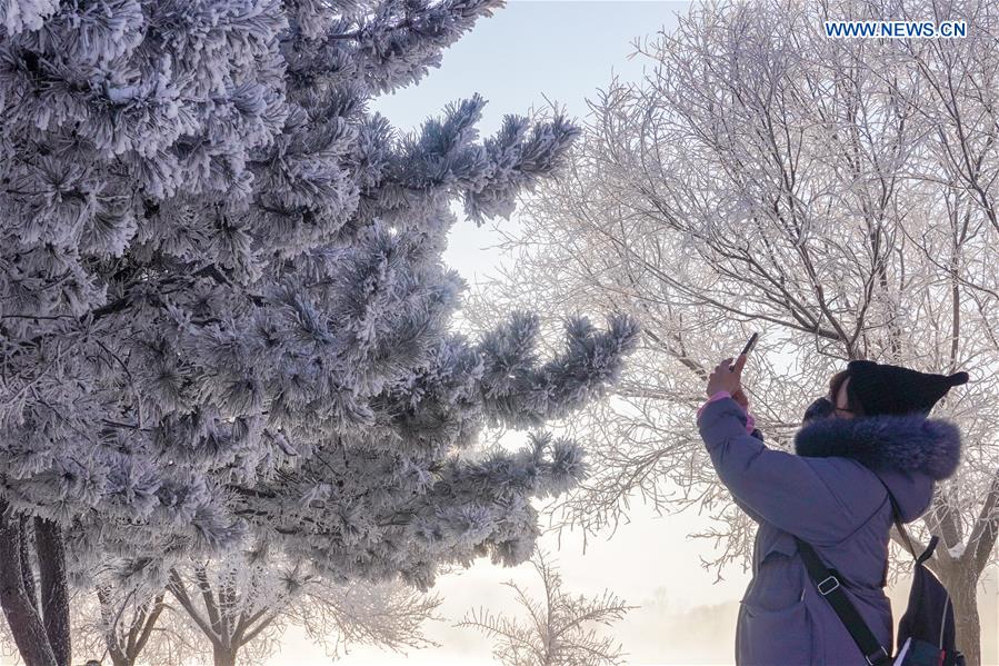 CHINA-JILIN-WINTER SCENERY (CN)