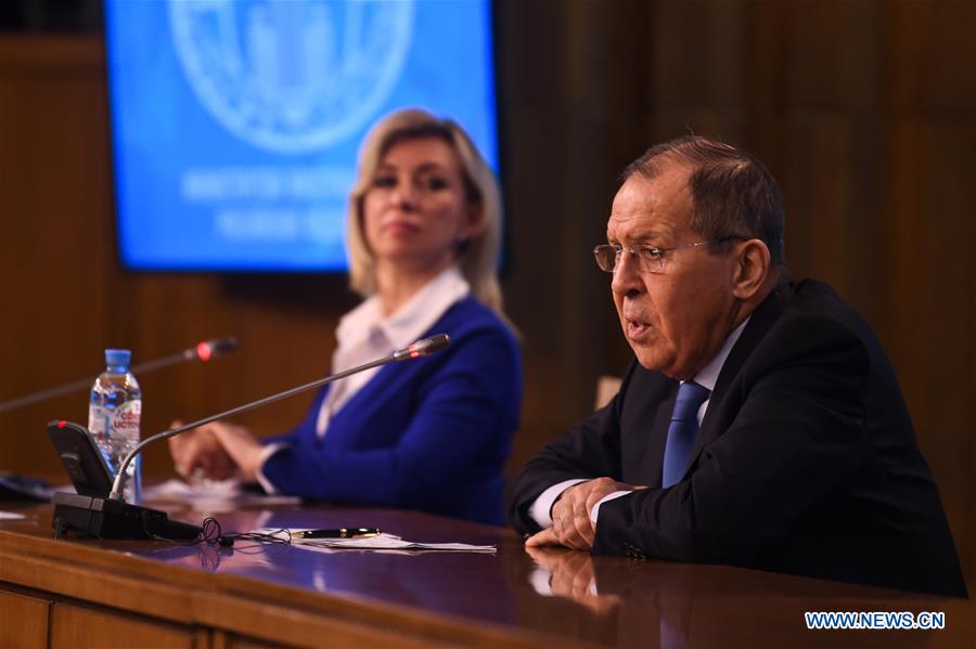 RUSSIA-MOSCOW-FM-LAVROV-ANNUAL PRESS CONFERENCE