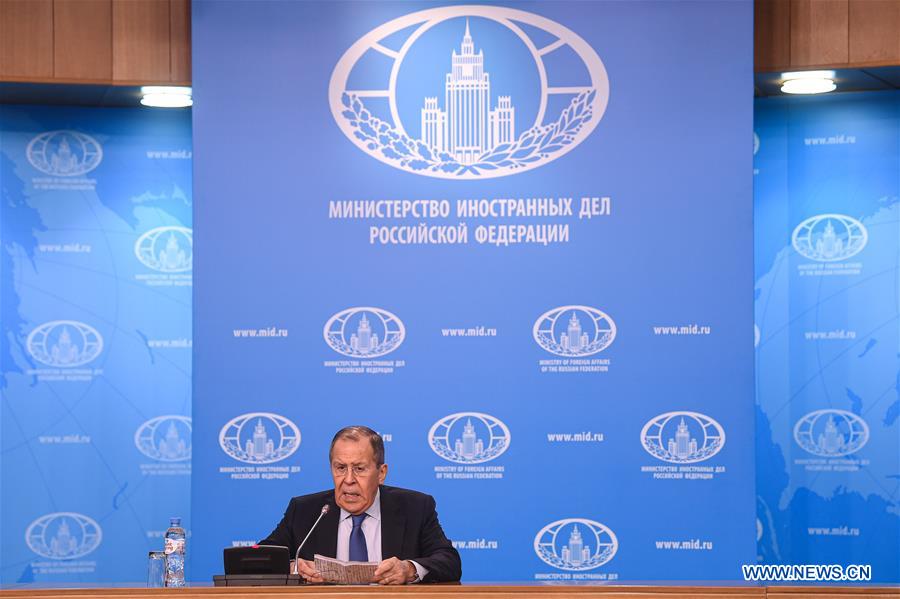 RUSSIA-MOSCOW-FM-LAVROV-ANNUAL PRESS CONFERENCE