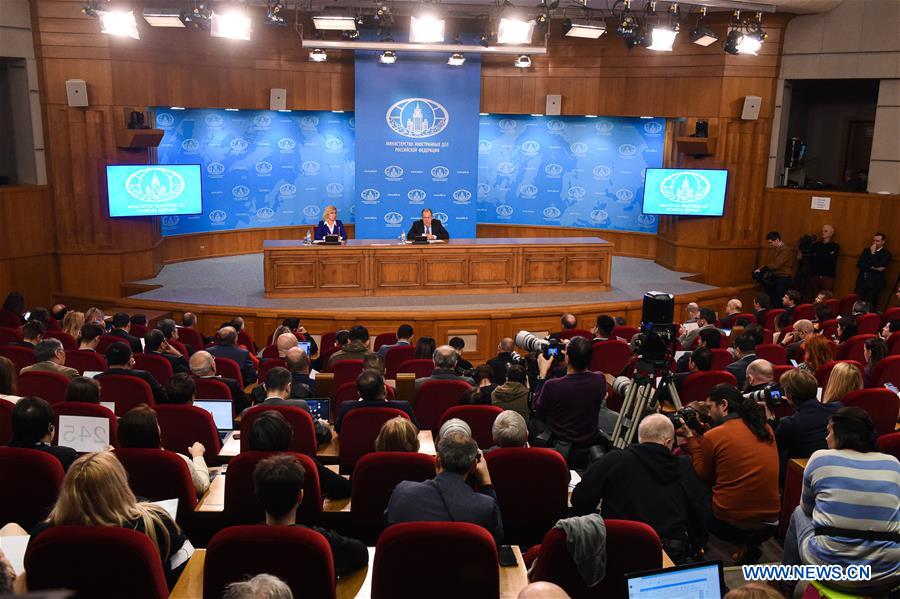 RUSSIA-MOSCOW-FM-LAVROV-ANNUAL PRESS CONFERENCE