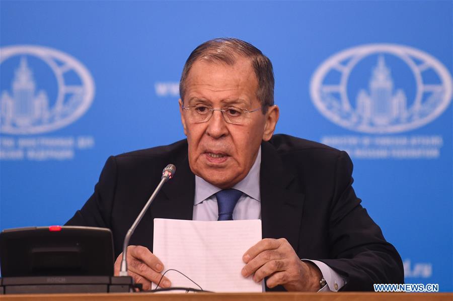 RUSSIA-MOSCOW-FM-LAVROV-ANNUAL PRESS CONFERENCE