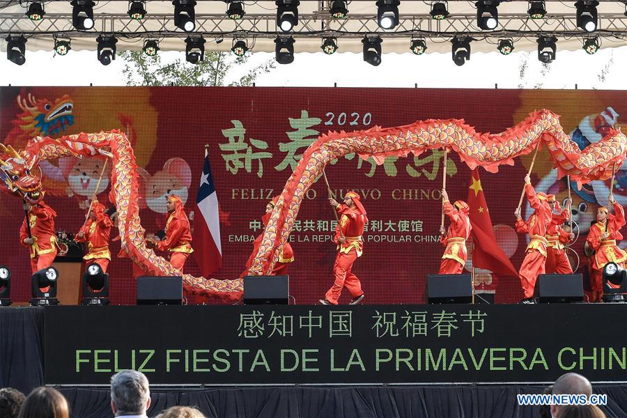 CHILE-SANTIAGO-CHINESE EMBASSY-CHINESE LUNAR NEW YEAR-RECEPTION