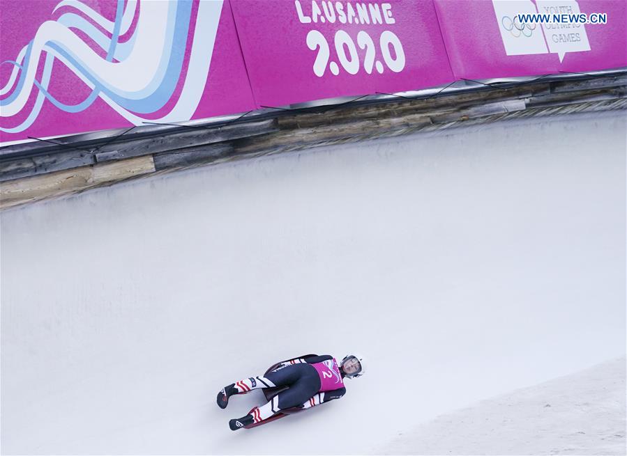 (SP)SWITZERLAND-ST. MORITZ-WINTER YOG-LUGE-WOMEN'S SINGLES