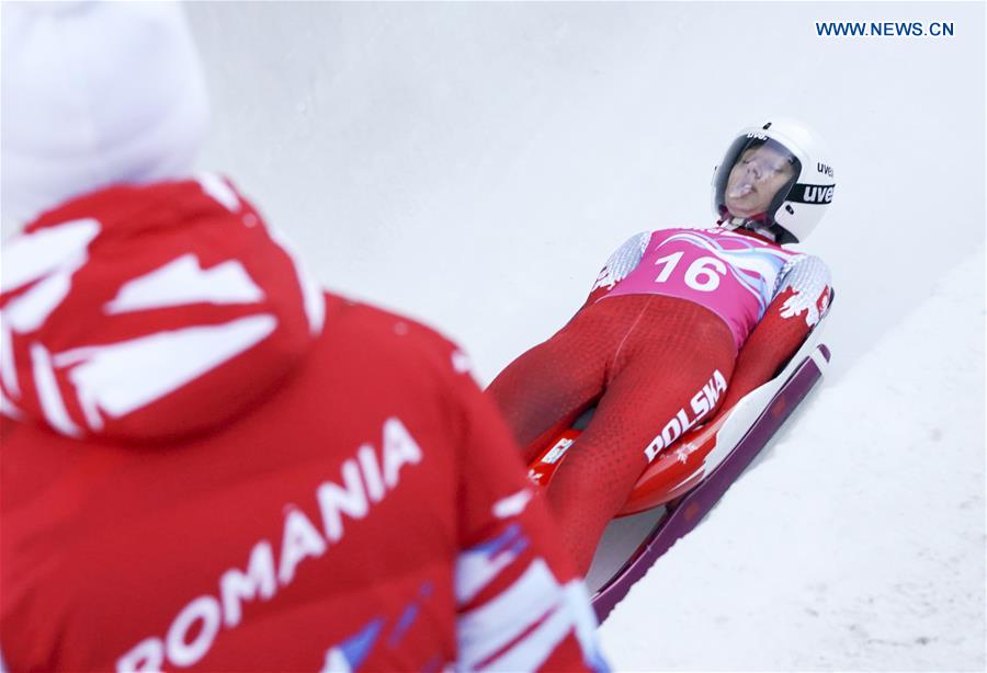 (SP)SWITZERLAND-ST. MORITZ-WINTER YOG-LUGE-WOMEN'S SINGLES