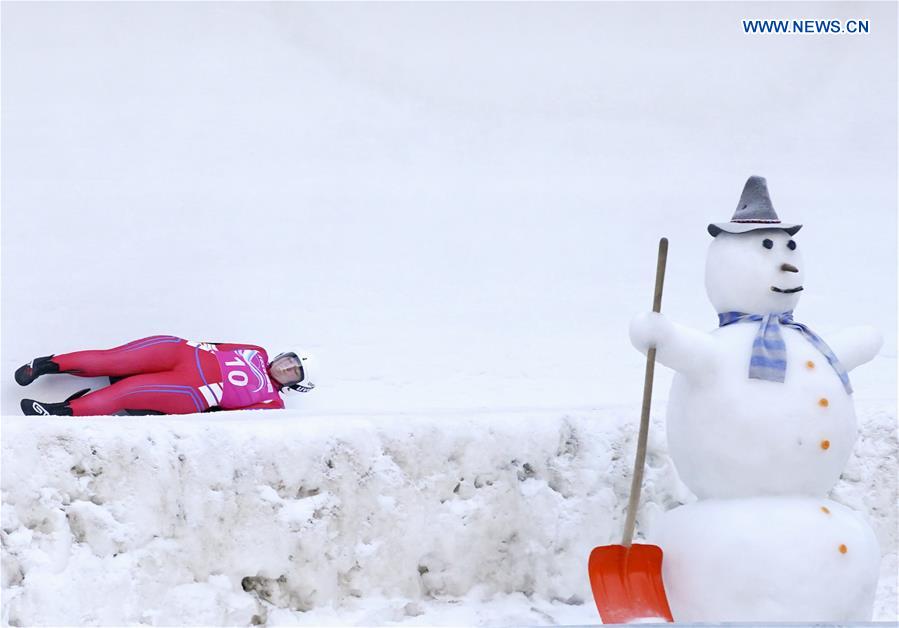 (SP)SWITZERLAND-ST. MORITZ-WINTER YOG-LUGE-WOMEN'S SINGLES