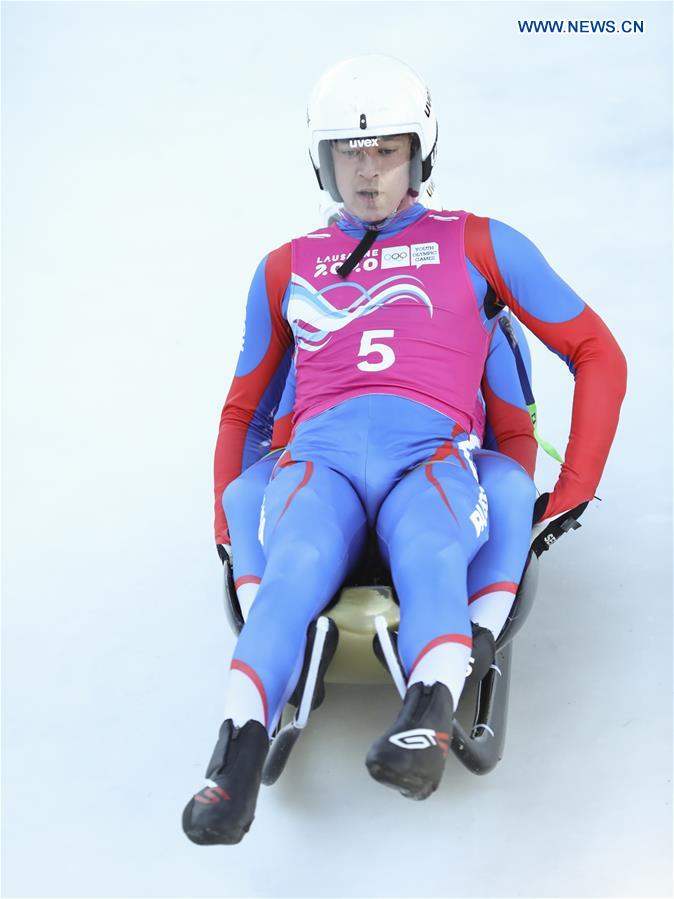 (SP)SWITZERLAND-ST. MORITZ-WINTER YOG-LUGE-MEN'S DOUBLES