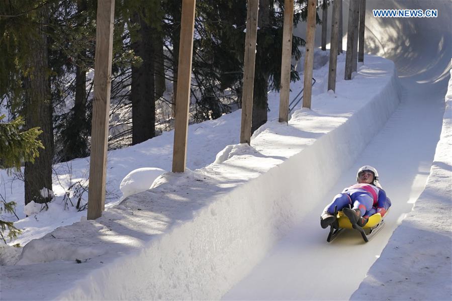 (SP)SWITZERLAND-ST. MORITZ-WINTER YOG-LUGE-MEN'S DOUBLES