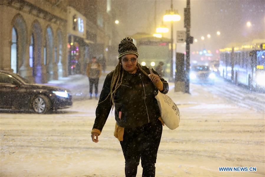 U.S.-CHICAGO-WINTER STORM