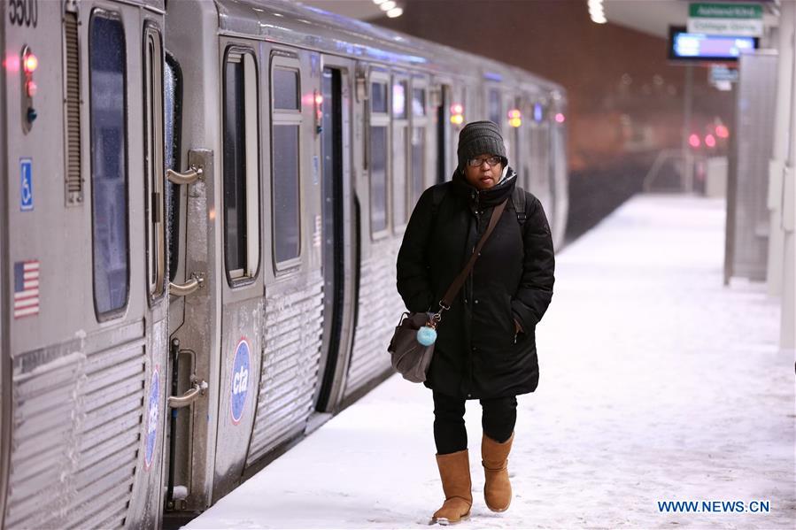 U.S.-CHICAGO-WINTER STORM