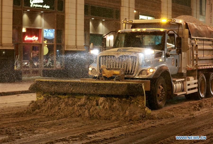 U.S.-CHICAGO-WINTER STORM