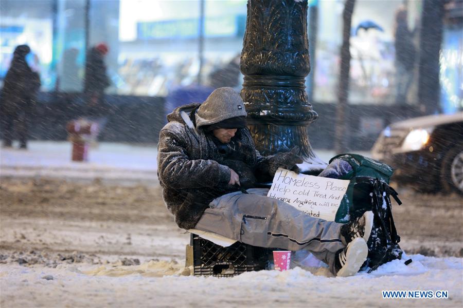 U.S.-CHICAGO-WINTER STORM