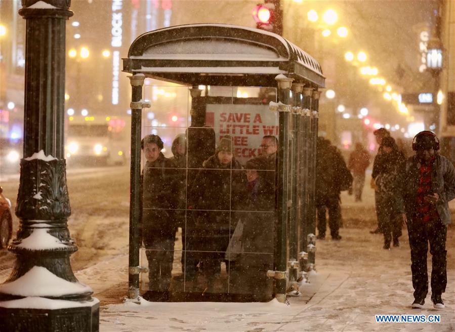 U.S.-CHICAGO-WINTER STORM