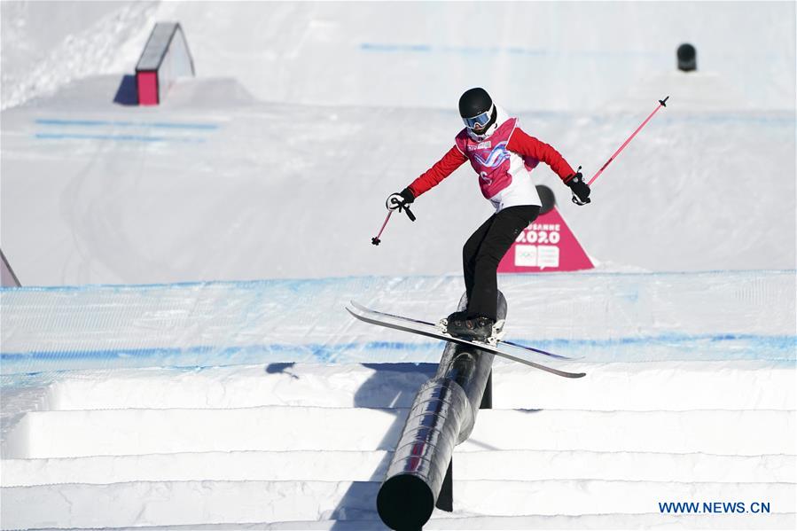 (SP)SWITZERLAND-LEYSIN-WINTER YOG-FREESTYLE SKIING-WOMEN'S FREESKI SLOPESTYLE