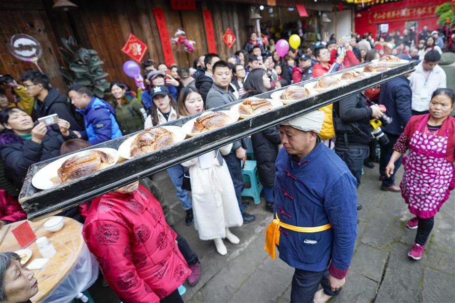 CHINA-CHONGQING-SPRING FESTIVAL-BANQUET (CN)