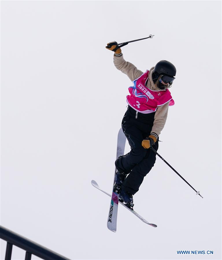 (SP)SWITZERLAND-LEYSIN-WINTER YOG-FREESTYLE SKIING-WOMEN'S FREESKI SLOPESTYLE