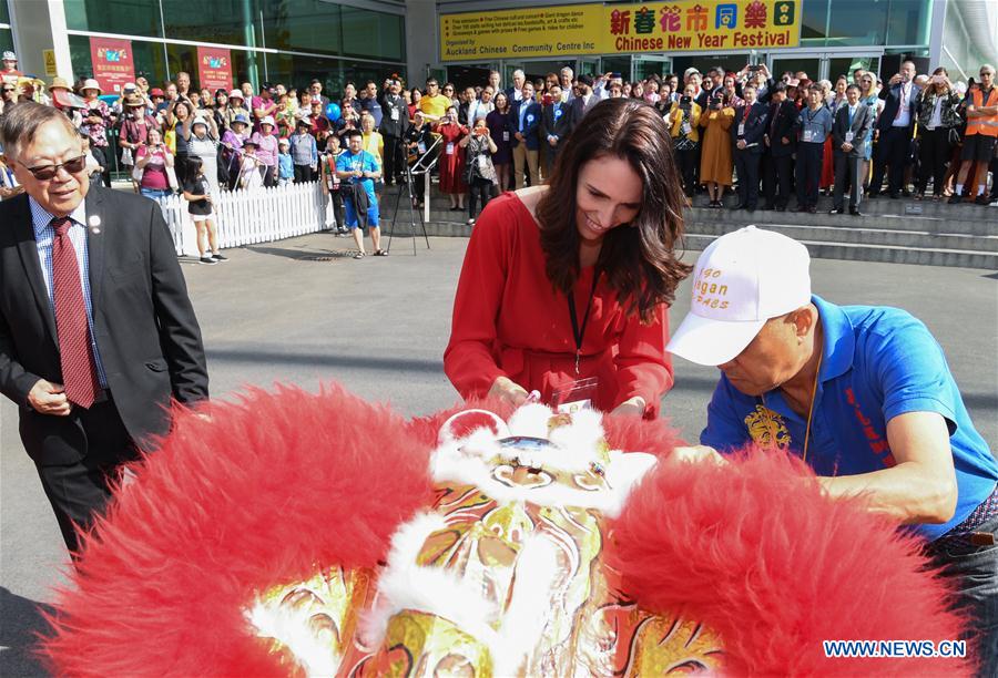 NEW ZEALAND-AUCKLAND-PM-CHINESE NEW YEAR-CELEBRATION