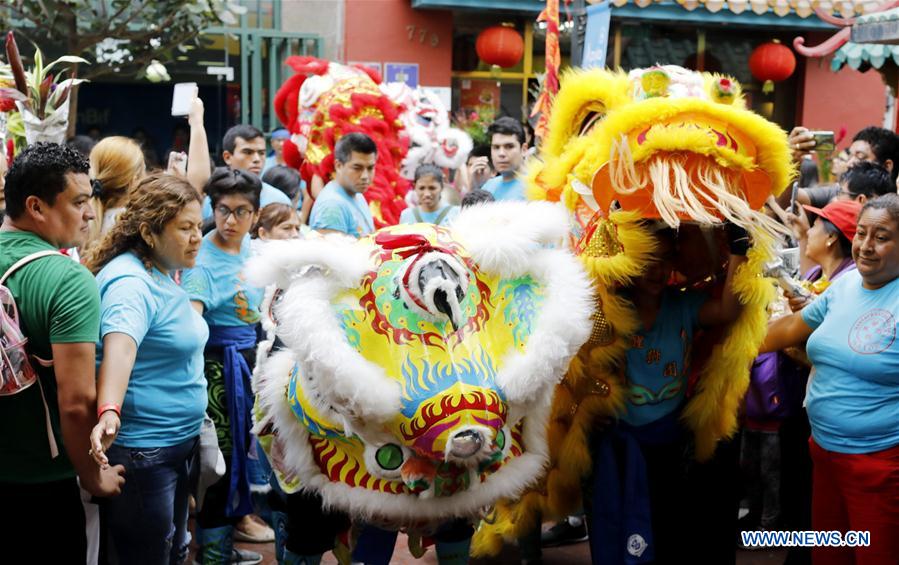 PERU-LIMA-CHINESE SPRING FESTIVAL-CELEBRATIONS