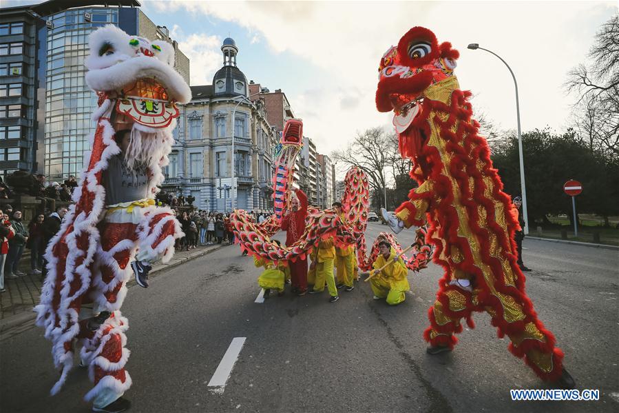 BELGIUM-LIEGE-CHINESE NEW YEAR FESTIVITIES