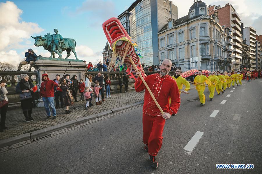 BELGIUM-LIEGE-CHINESE NEW YEAR FESTIVITIES