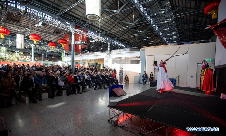 IRELAND-DUBLIN-CHENGDU-EXHIBITION-OPENING CEREMONY