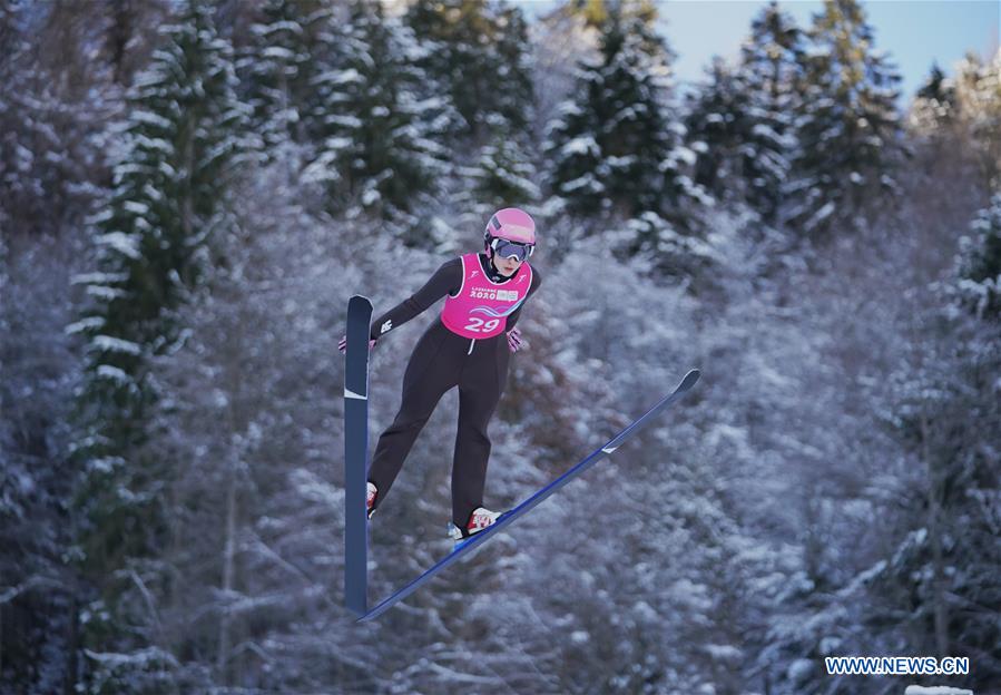 (SP)FRANCE-LES ROUSSES-WINTER YOG-SKI JUMPING-WOMEN'S INDIVIDUAL