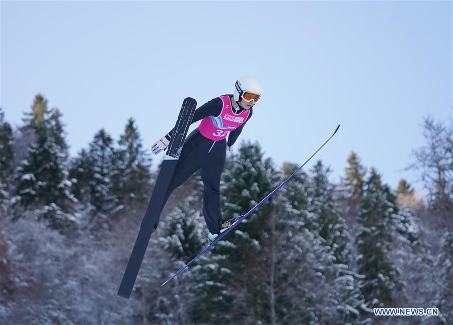 (SP)FRANCE-LES ROUSSES-WINTER YOG-SKI JUMPING-WOMEN'S INDIVIDUAL