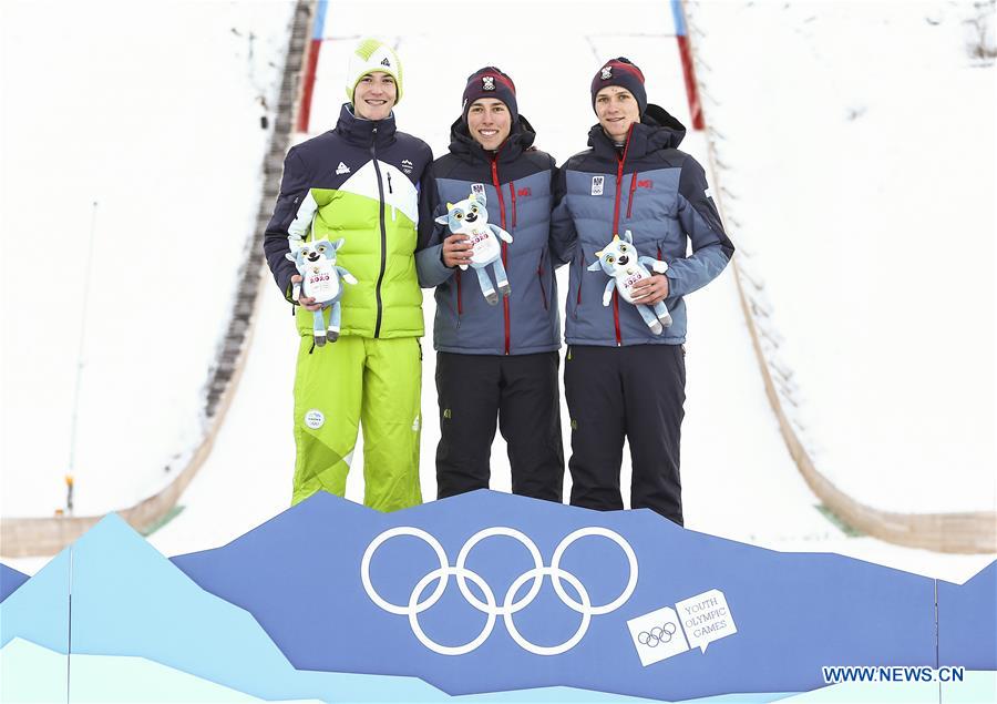 (SP)FRANCE-LES ROUSSES-WINTER YOG-SKI JUMPING-MEN'S INDIVIDUAL