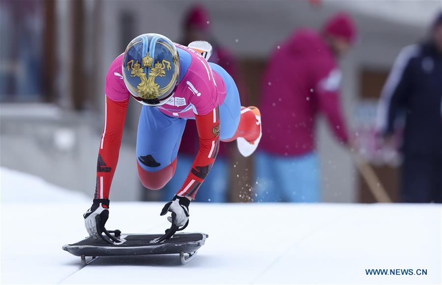 (SP)SWITZERLAND-ST. MORITZ-WINTER YOG-WOMEN'S SKELETON