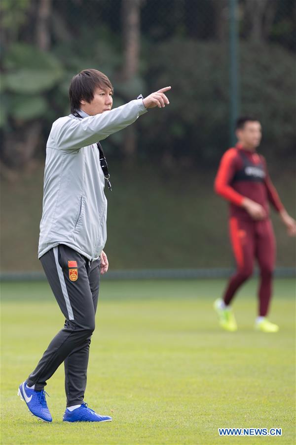 (SP)CHINA-FOSHAN-FOOTBALL-TEAM CHINA-TRAINING