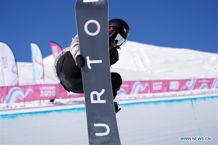 (SP)SWITZERLAND-LEYSIN-WINTER YOG-SNOW BOARD-WOMEN'S HALFPIPE-FINAL