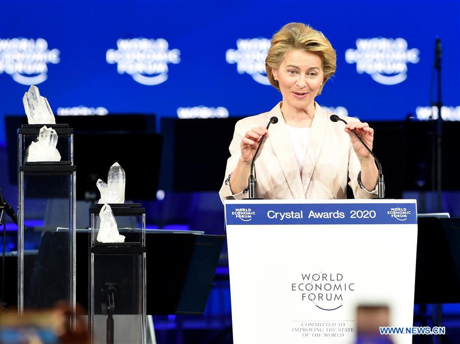 SWITZERLAND-DAVOS-WEF ANNUAL MEETING-URSULA VON DER LEYEN