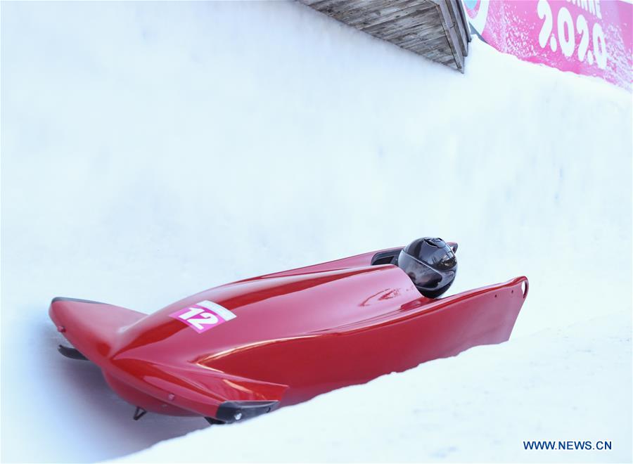 (SP)SWITZERLAND-ST. MORITZ-WINTER YOG-BOBSLEIGH-MEN'S MONOBOB