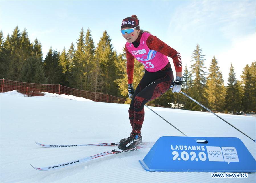 (SP)SWITZERLAND-LE CHENIT-WINTER YOG-CROSS-COUNTRY SKIING-WOMEN'S 5KM CLASSIC