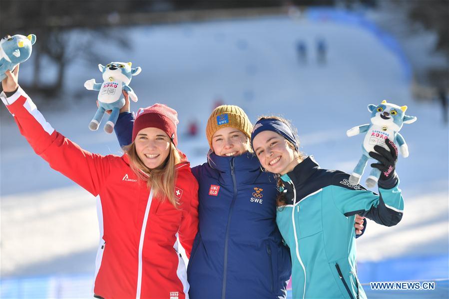 (SP)SWITZERLAND-LE CHENIT-WINTER YOG-CROSS-COUNTRY SKIING-WOMEN'S 5KM CLASSIC