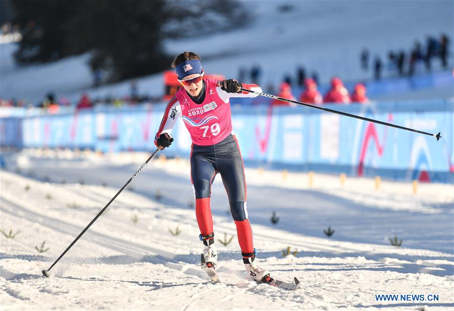 (SP)SWITZERLAND-LE CHENIT-WINTER YOG-CROSS-COUNTRY SKIING-WOMEN'S 5KM CLASSIC