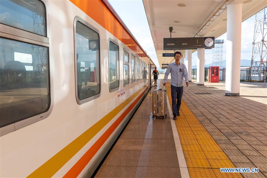 CHINA-KENYA-COUPLE-LUNAR NEW YEAR-HOME COMING