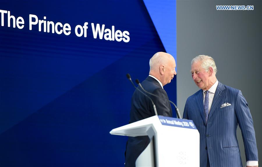 SWITZERLAND-DAVOS-WEF ANNUAL MEETING-PRINCE CHARLES