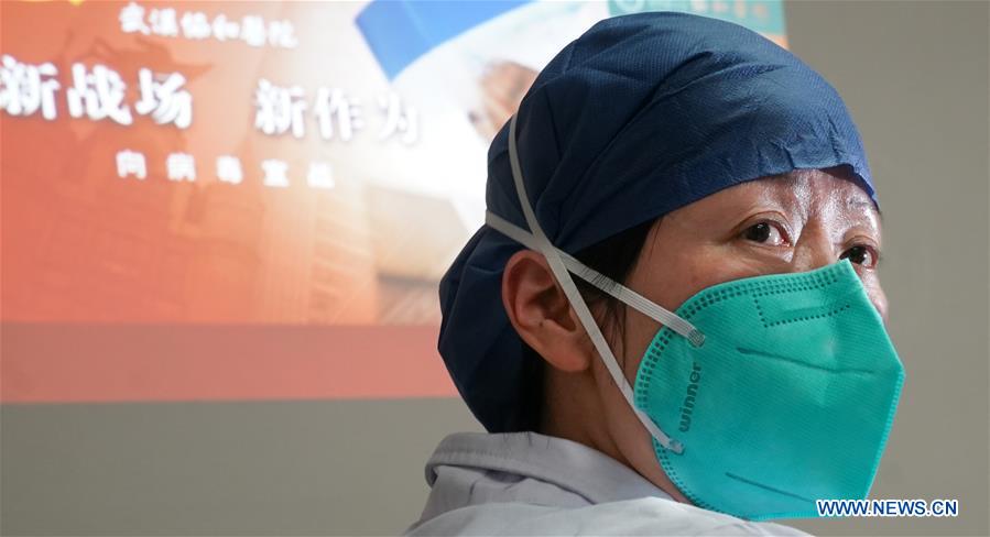 CHINA-HUBEI-WUHAN-MEDICAL STAFF-FIGHT AGAINST-NOVEL CORONAVIRUS (CN)