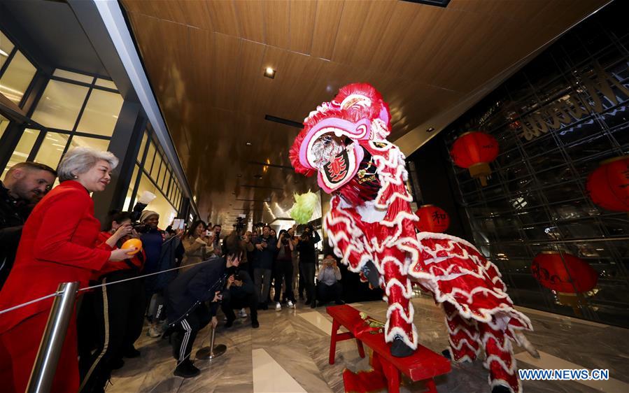 U.S-NEW YORK-HUDSON YARDS-CHINESE LUNAR NEW YEAR-CELEBRATION