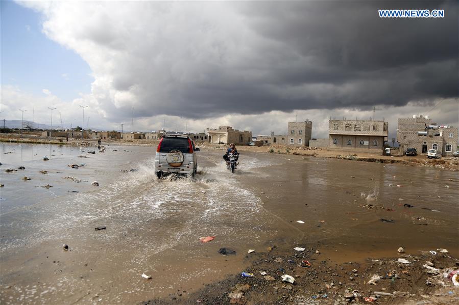 YEMEN-SANAA-FLOOD