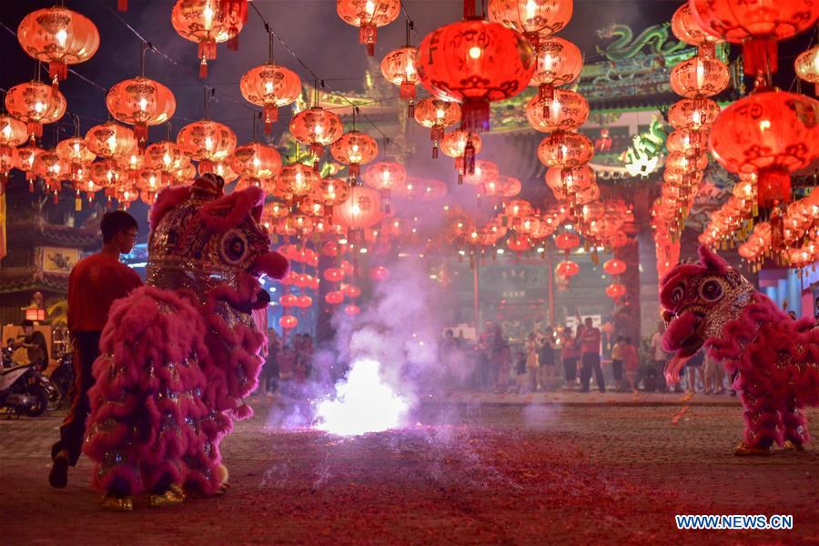 Chinese New Year Firecracker Ceremony