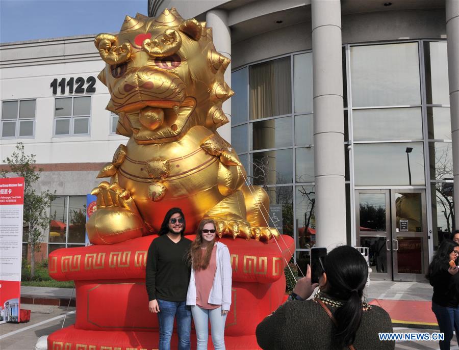 U.S.-HOUSTON-CHINESE LUNAR NEW YEAR-CELEBRATION