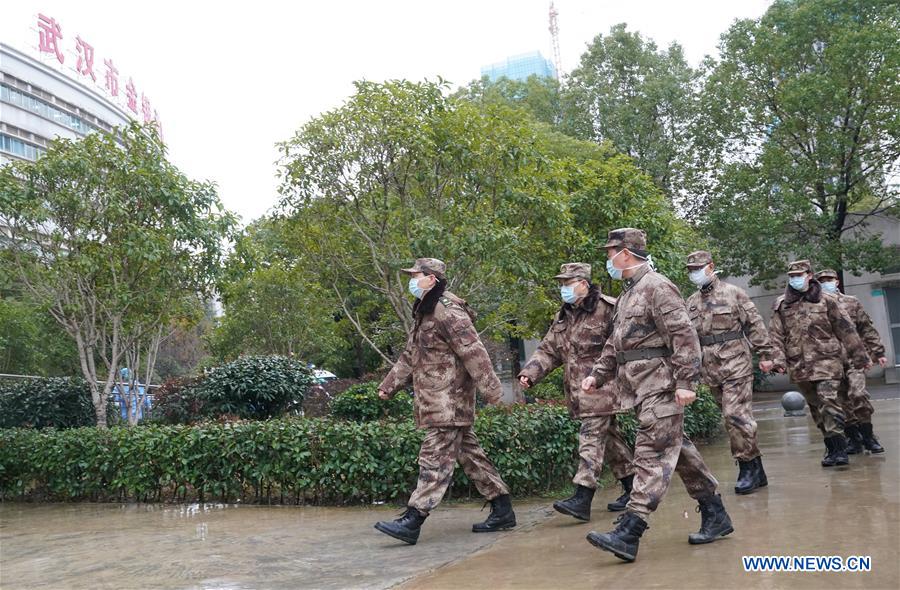 CHINA-WUHAN-MILITARY MEDICS-AID(CN)