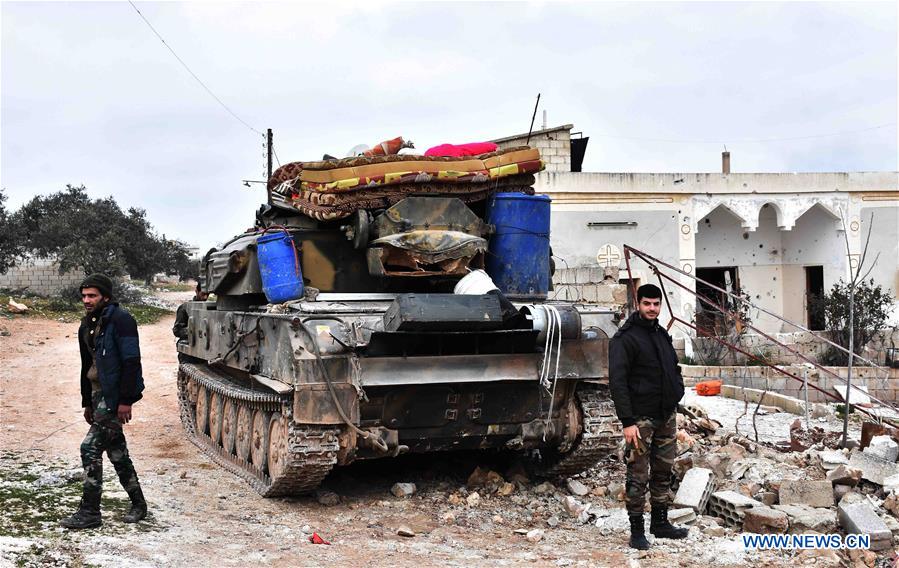 SYRIA-IDLIB-KEY REBEL-HELD CITY-ARMY-ENTRY