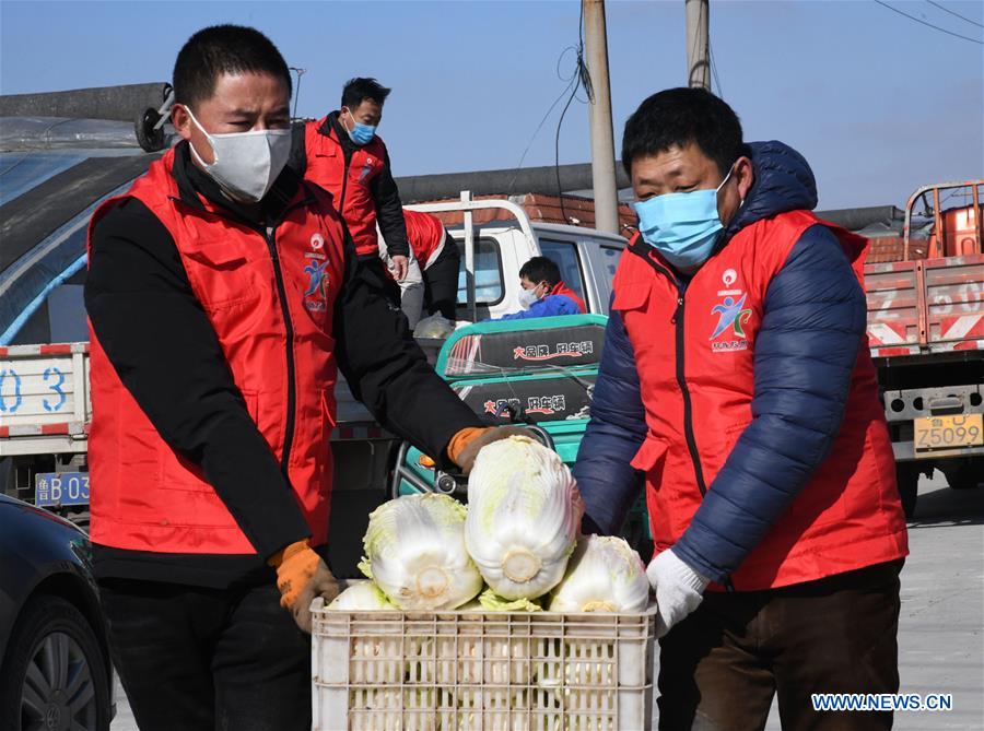 CHINA-SHANDONG-QINGDAO-VEGETABLE-DONATION (CN)