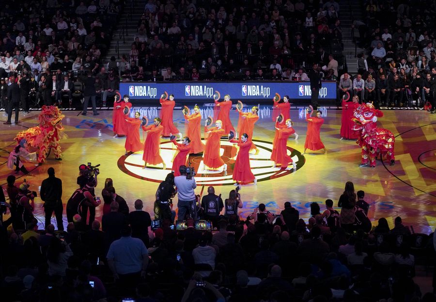 Brooklyn Nets hosts Chinese culture night in New York