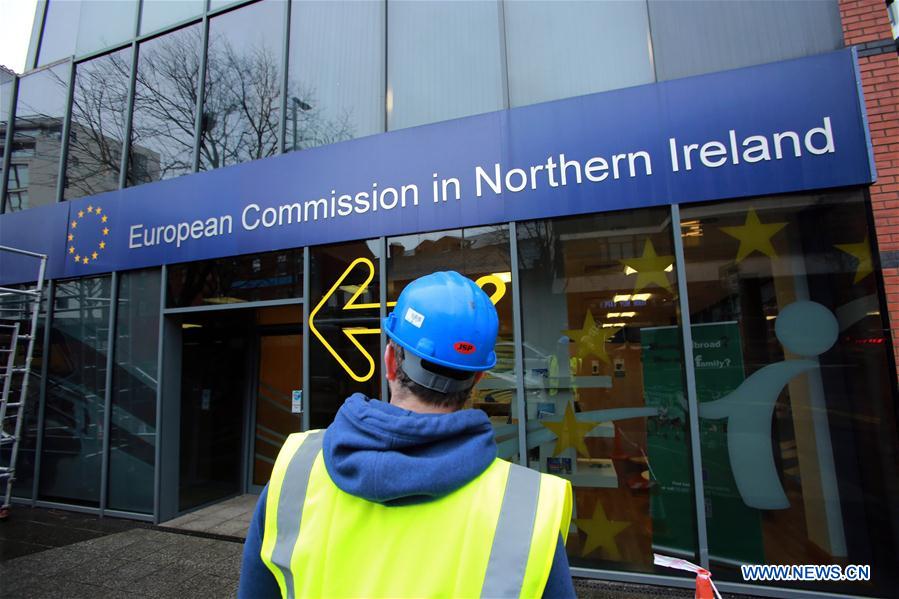 BRITAIN-BELFAST-EUROPEAN COMMISSION IN NORTHERN IRELAND